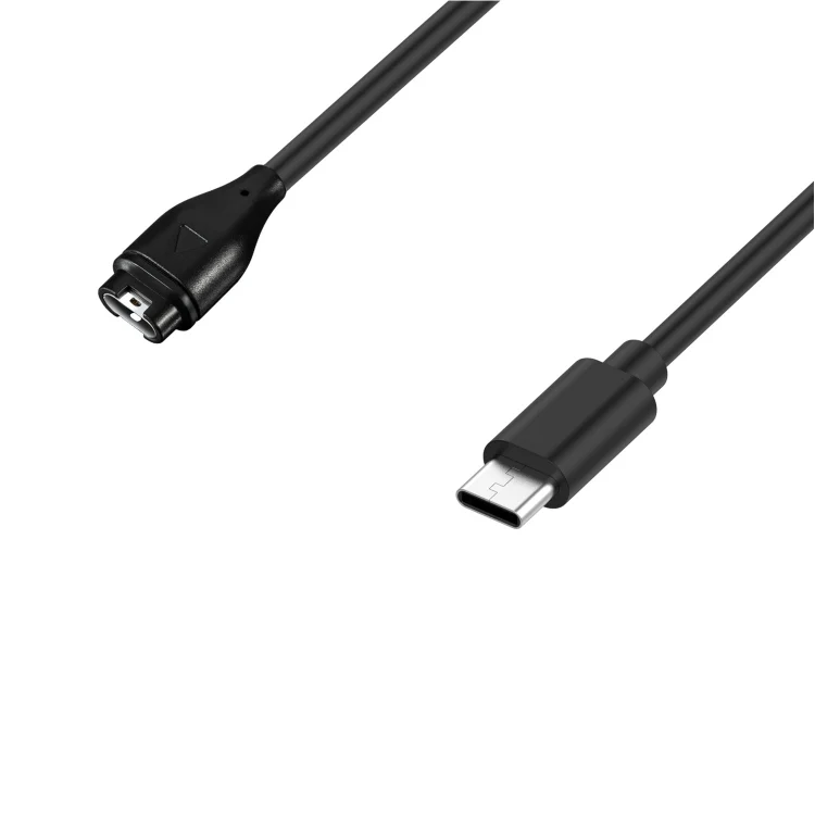 For Garmin Venu 3 Type-C Port 1m Smart Watch Charging Cable(Black) - Image 3