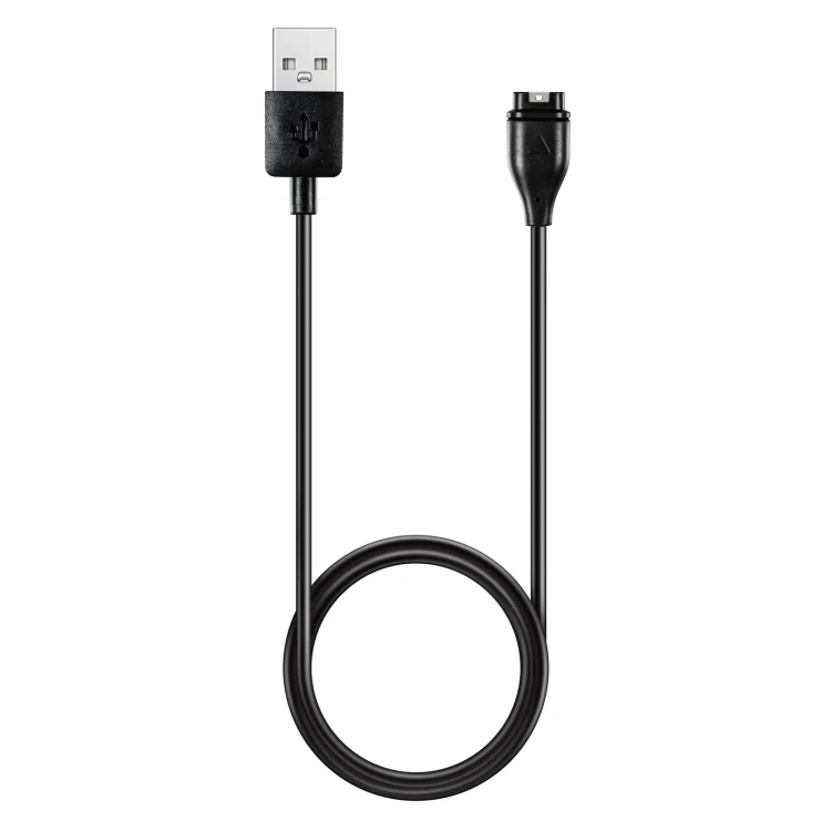 For Garmin Venu 3S USB Port 1m Smart Watch Charging Cable(Black)