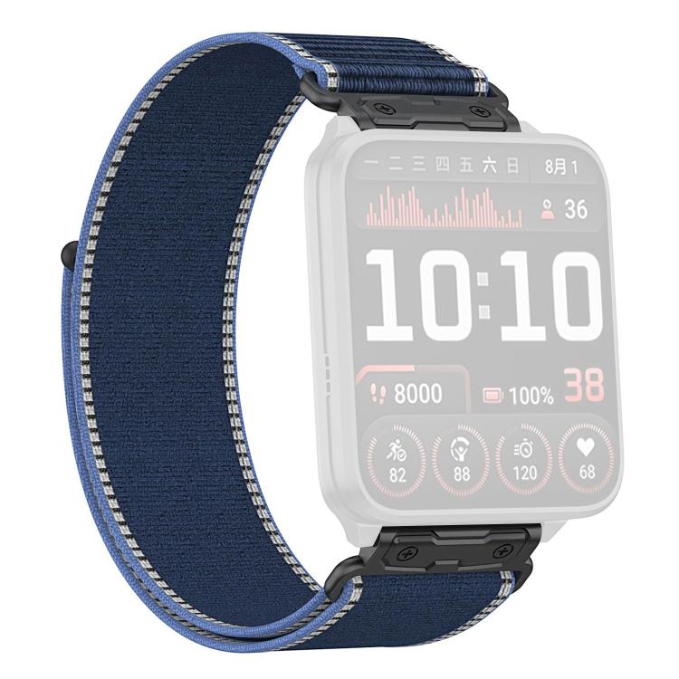 For Garmin Venu X1 xDfind Wild Path Loop Nylon Quick-release Watch Band(Blue) - Image 2