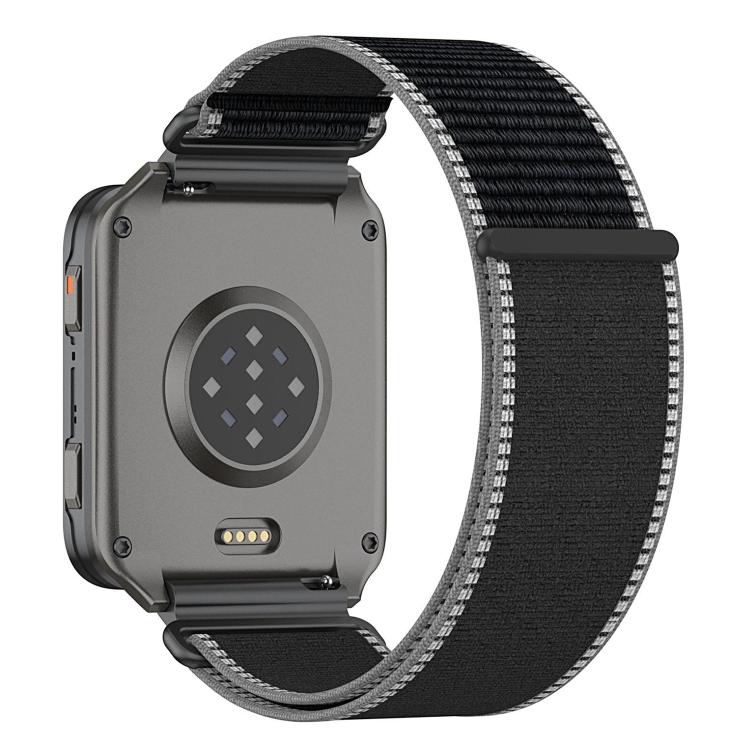 For Garmin Venu X1 xDfind Wild Path Loop Nylon Quick-release Watch Band(Charcoal Black) - Image 3