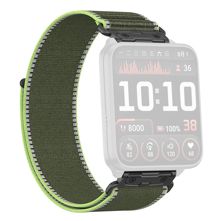 For Garmin Venu X1 xDfind Wild Path Loop Nylon Quick-release Watch Band(Green) - Image 2