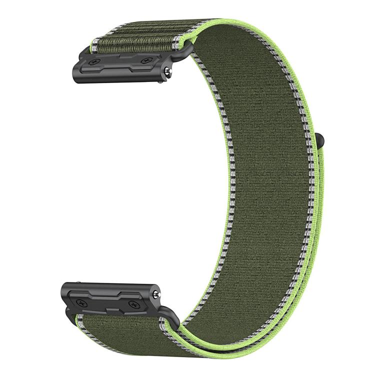 For Garmin Venu X1 xDfind Wild Path Loop Nylon Quick-release Watch Band(Green) - Image 4