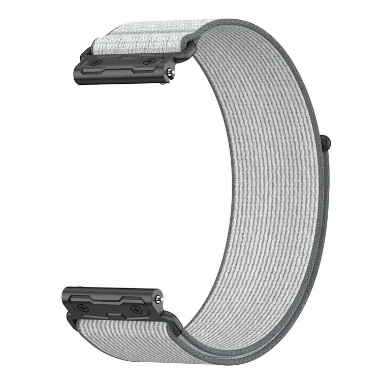 For Garmin Venu X1 xDfind Wild Path Loop Nylon Quick-release Watch Band(Silver Grey) - Image 4