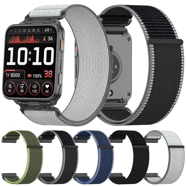 For Garmin Venu X1 xDfind Wild Path Loop Nylon Quick-release Watch Band(Silver Grey) - Image 5
