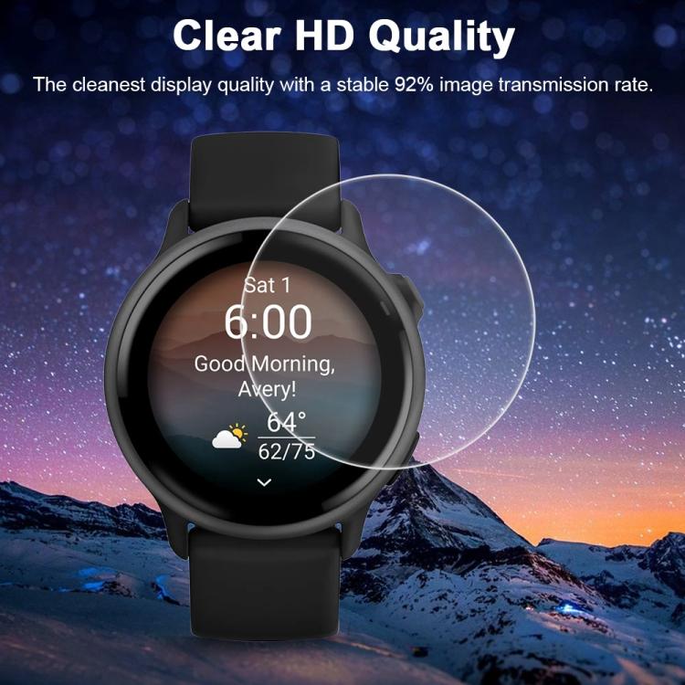 For Garmin vivoactive 6 5pcs xDfind Soft Hydrogel Film Full Cover Watch Front Protector - Image 6