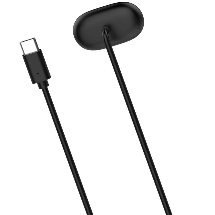 For Google Fitbit Air Smart Wristband Magnetic Charging Cable, Specification:Type-C Port(Black) - Image 2