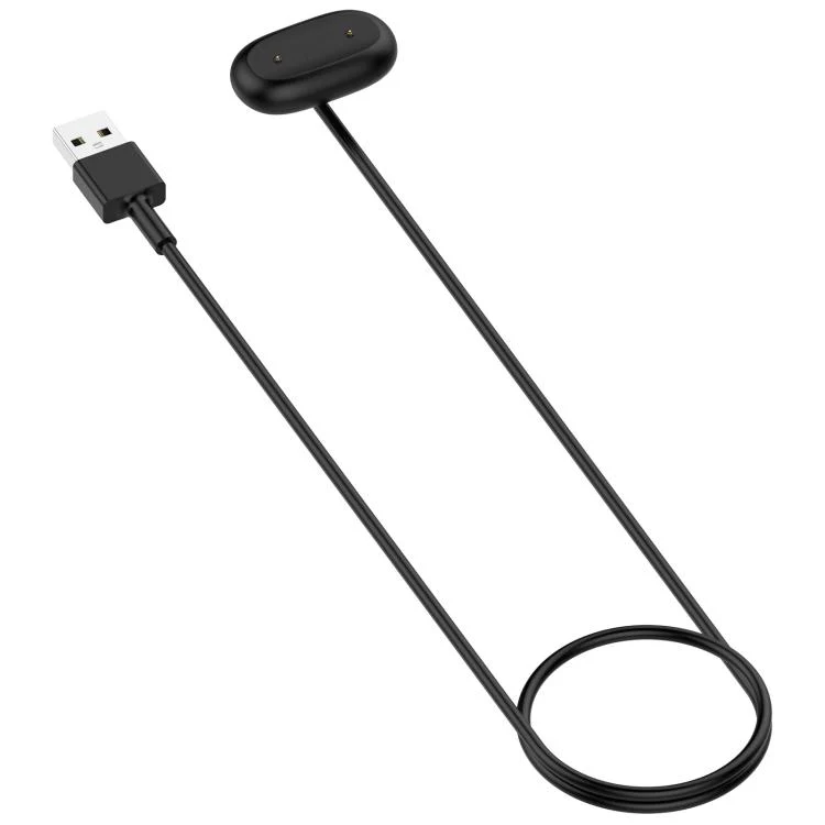 For Google Fitbit Air Smart Wristband Magnetic Charging Cable, Specification:USB-A Port(Black)