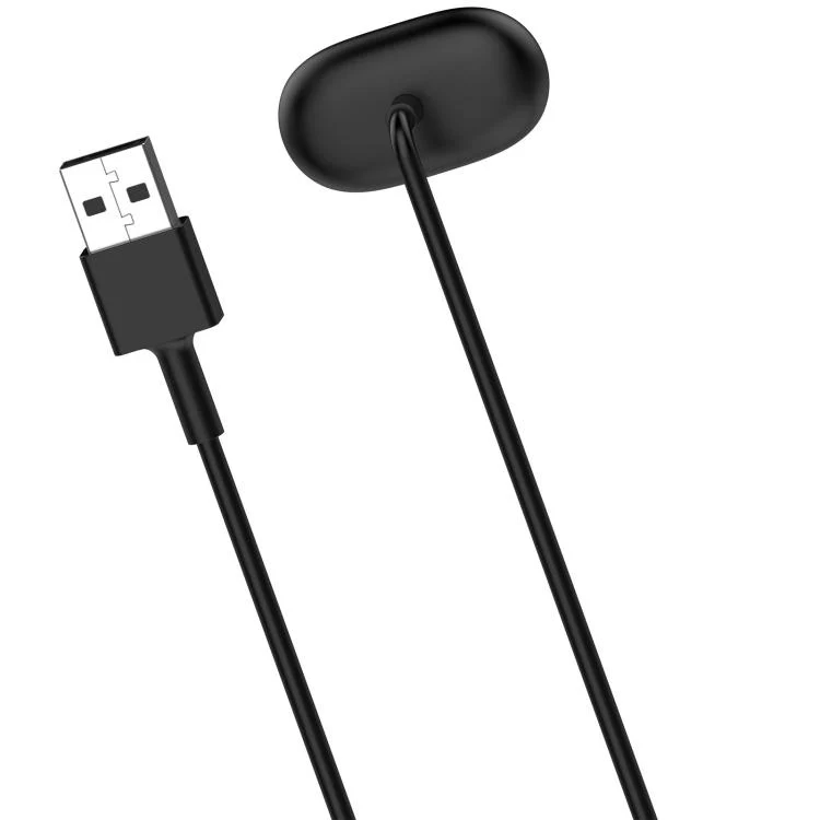 For Google Fitbit Air Smart Wristband Magnetic Charging Cable, Specification:USB-A Port(Black) - Image 2