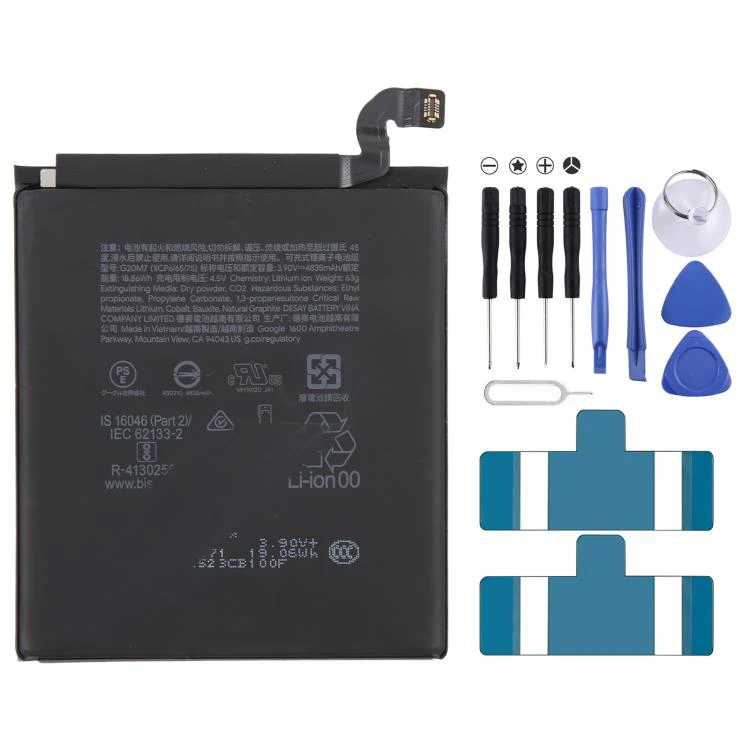 For Google Pixel 10 G20M7 4835mAh Li-Ion Battery