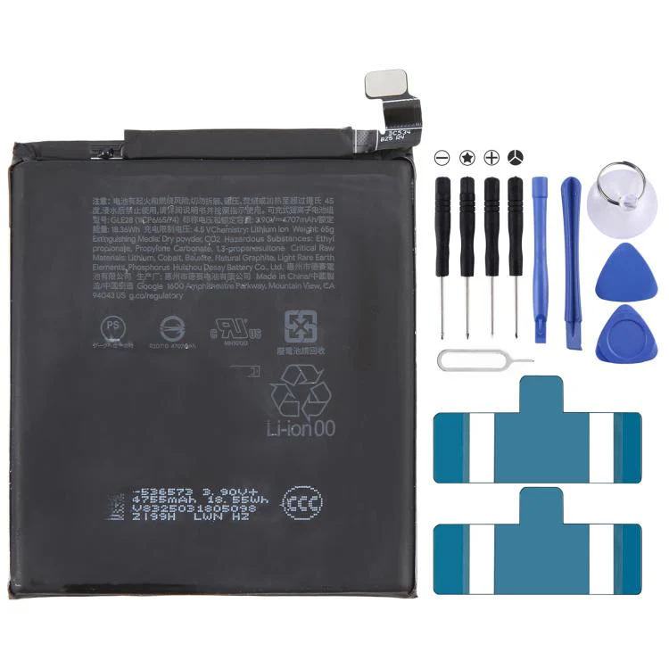 For Google Pixel 10 Pro GLE28 4707mAh Li-Ion Battery