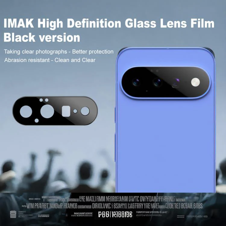 For Google Pixel 11 IMAK Rear Camera Lens Glass Film Black Version - Image 2