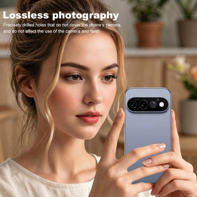 For Google Pixel 11 Pro IMAK Metal Camera Lens Protector Cover(Black) - Image 3