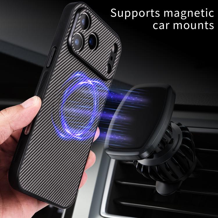 For Google Pixel 8 Precise Cutout Carbon Fiber Texture Vegan Leather Phone Case(Grey) - Image 5
