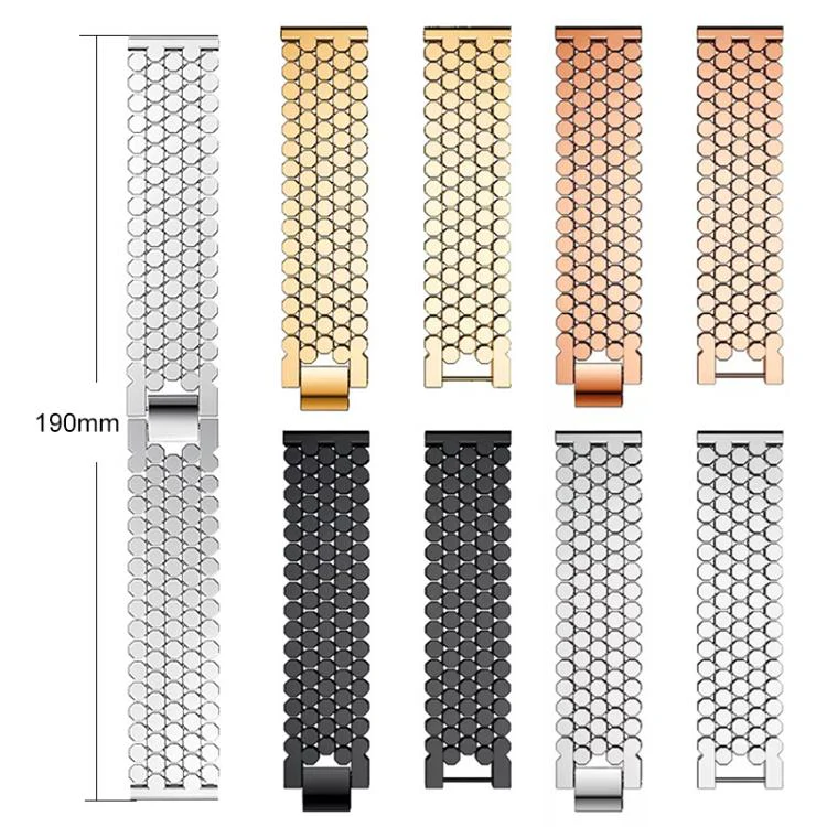 For Google Pixel Watch 4 / 3 / 2 / 1 41mm xDfind Fish Scale Texture Metal Watch Band(Silver) - Image 4