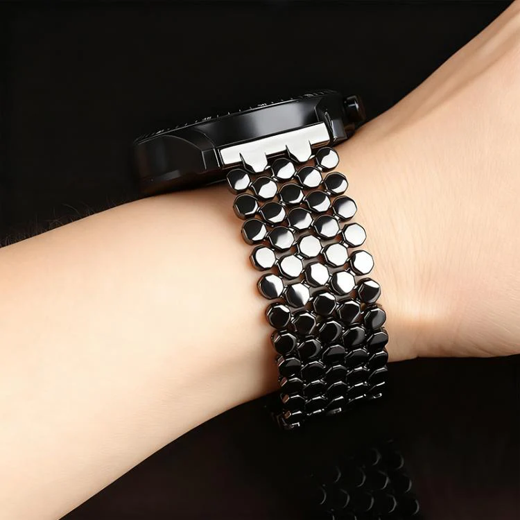For Google Pixel Watch 4 / Watch 3 45mm xDfind Fish Scale Texture Metal Watch Band(Rose Gold) - Image 7