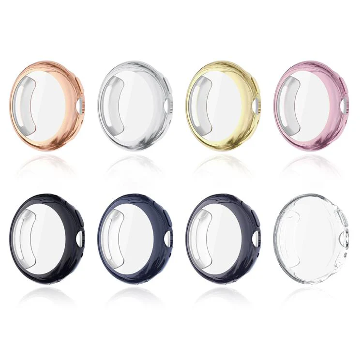 For Google Pixel Watch4 45mm Full Coverage Electroplated TPU Watch Protective Cover(Rose Gold) - Image 2