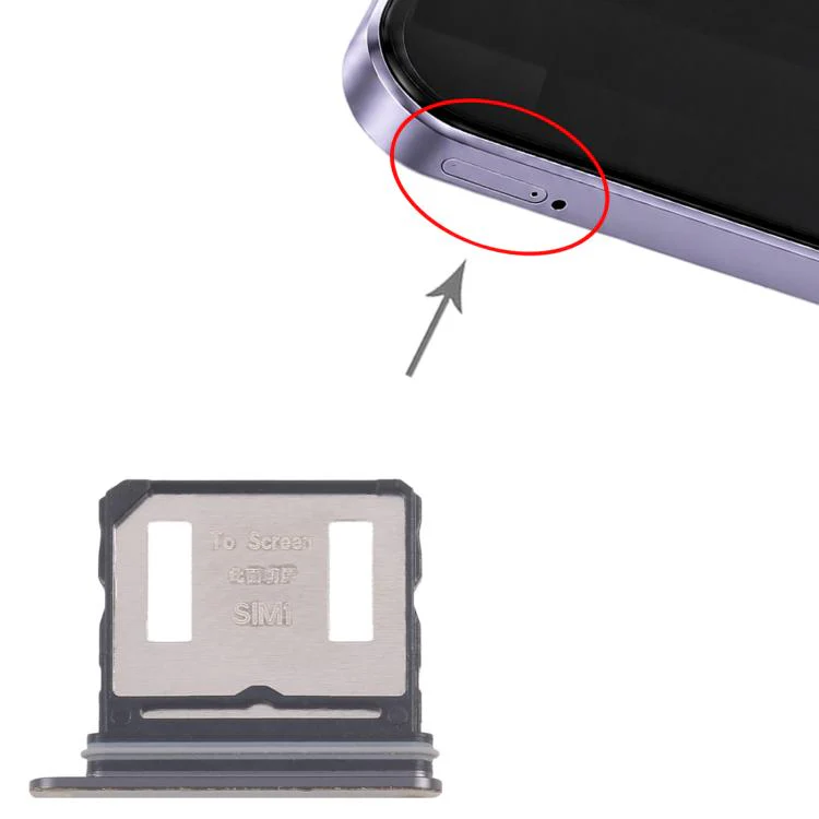 For Honor 500 Pro Original SIM Card Tray + SIM Card Tray (Black) - Image 4