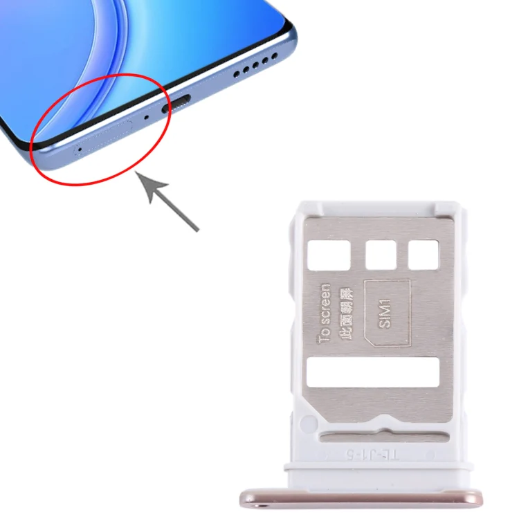 For Honor 60 Pro SIM + SIM Card Tray (Gold) - Image 4