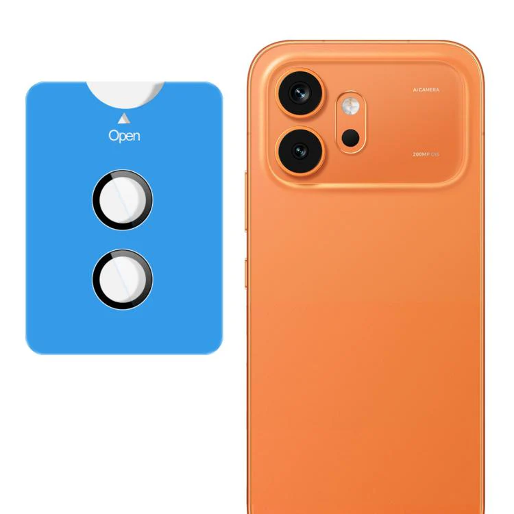For Honor 600 Global imak Glass Rear Camera Lens Film Phone Case Exclusive, Self-positioning Version