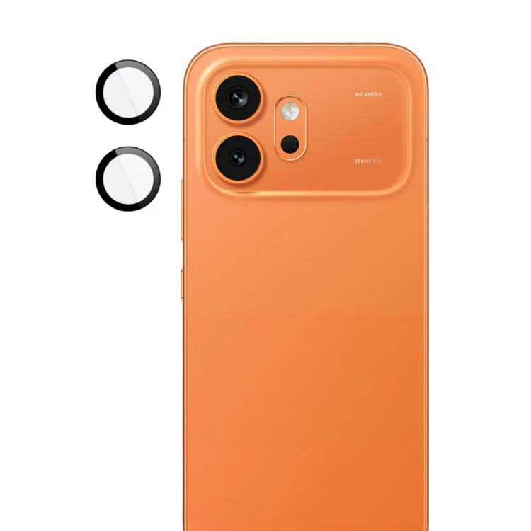 For Honor 600 Global imak Glass Rear Camera Lens Film Phone Case Exclusive, Self-positioning Version - Image 2