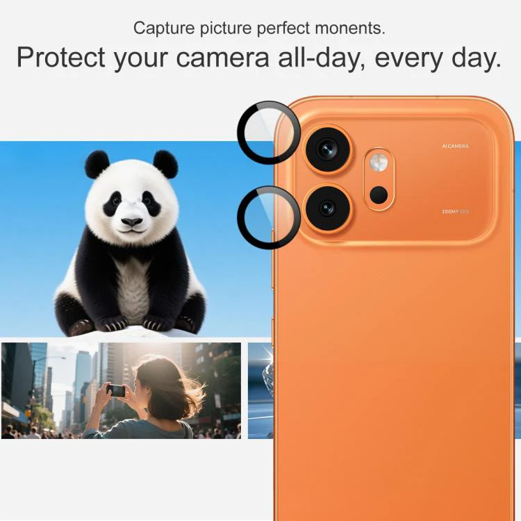 For Honor 600 Global imak Glass Rear Camera Lens Film Phone Case Exclusive, Self-positioning Version - Image 6
