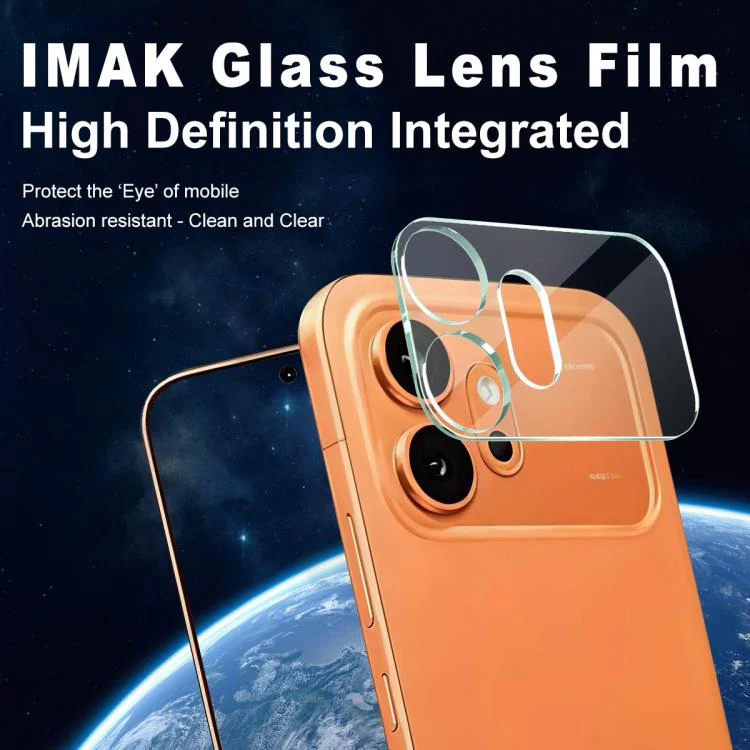 For Honor 600 Global imak Integrated Rear Camera Lens Tempered Glass Film with Lens Cap - Image 2