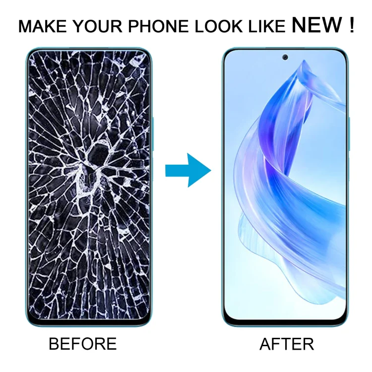 For Honor 90 Lite Original LCD Screen Digitizer Full Assembly with Frame (Gold) - Image 6