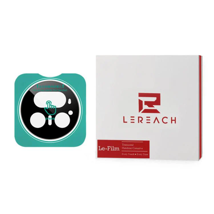 For Honor Magic V5 2pcs/Set LeReach TF Series Snap Version HD Wear-Resistant Camera Lens Glass Film(Black) - Image 3