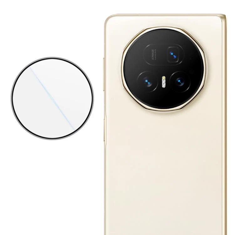 For Honor Magic V5 LeReach TF Series Snap Version HD Wear-Resistant Camera Lens Glass Film(Clear with Black Frame)