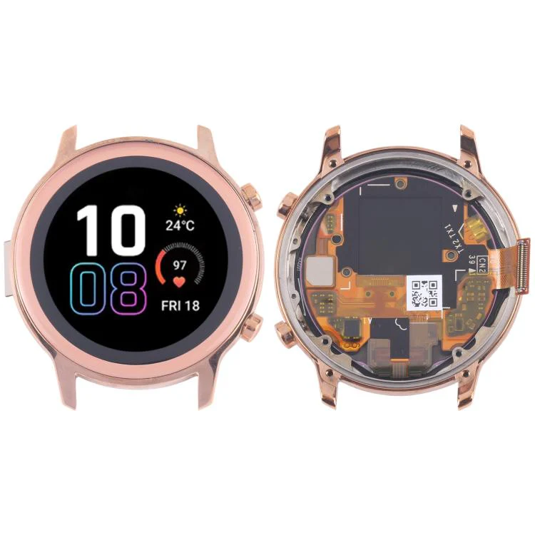 For Honor Magic Watch 2 42mm Original LCD Screen Digitizer Full Assembly With Frame (Gold)
