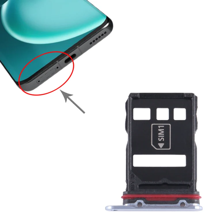 For Honor Magic4 Pro SIM + NM Card Tray (Blue) - Image 4