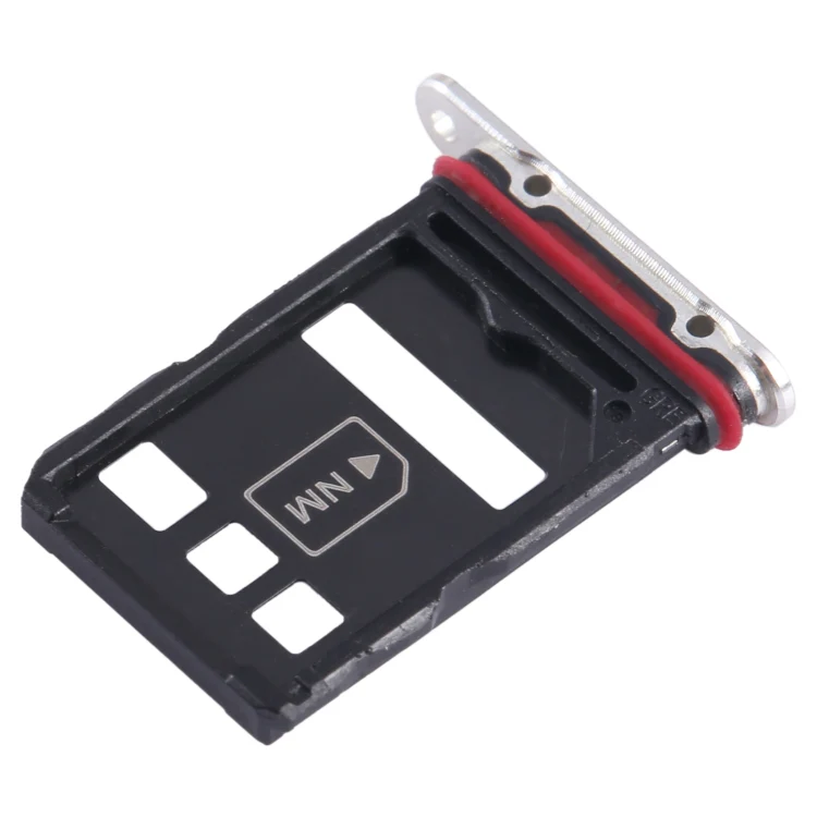 For Honor Magic4 Pro SIM + NM Card Tray (Silver) - Image 3