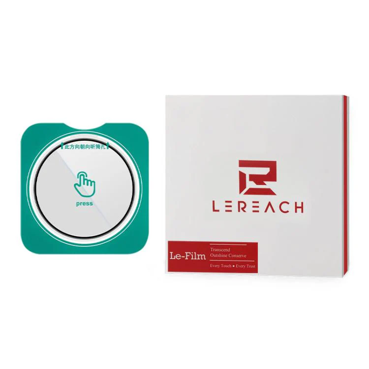 For Honor Magic6 2pcs/Set LeReach TF Series Snap Version HD Wear-Resistant Camera Lens Glass Film(Clear with Black Frame) - Image 3