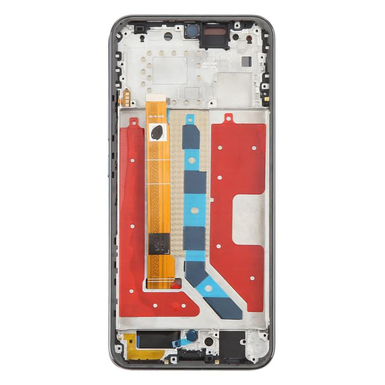 For Honor Magic8 Lite Original LCD Screen Digitizer Full Assembly with Frame (Black) - Image 3