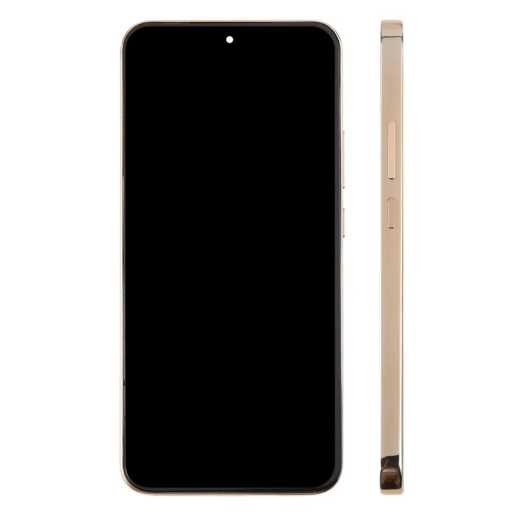 For Honor Magic8 Lite Original LCD Screen Digitizer Full Assembly with Frame (Gold) - Image 2