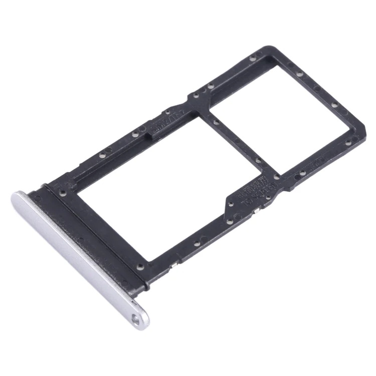 For Honor Play6T SIM + SIM / Micro SD Card Tray (Silver) - Image 2