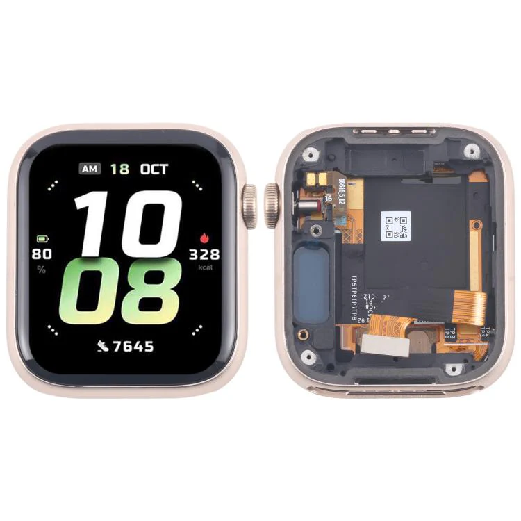 For Honor Watch 5 Original LCD Screen Digitizer Full Assembly With Frame (Gold)