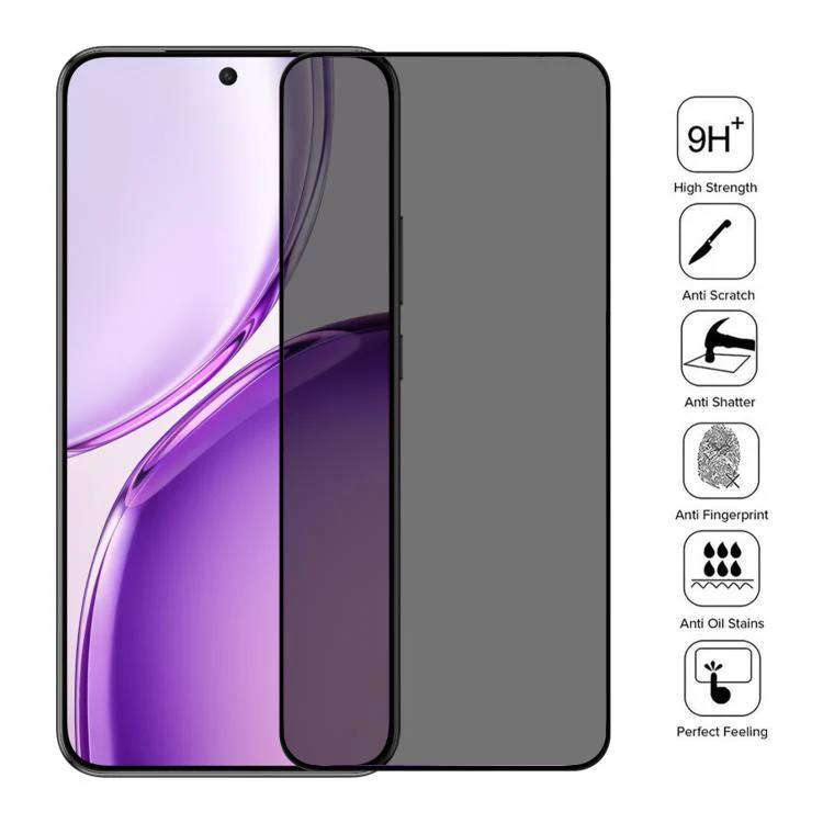 For Honor X70 Pro Max 5G 25pcs Full Cover Anti-peeping Tempered Glass Film, Support Fingerprint Unlocking - Image 3