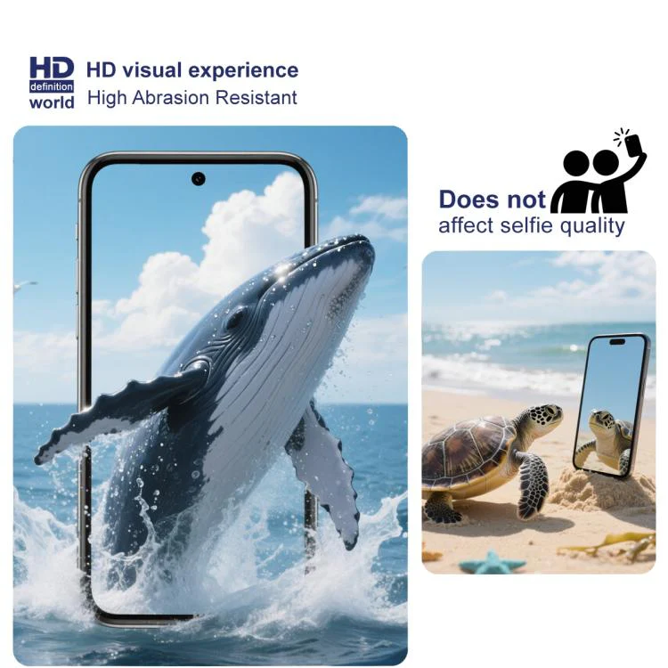 For Honor X7e 4G imak Dust-free Chamber Locator H Series Tempered Glass Film - Image 5