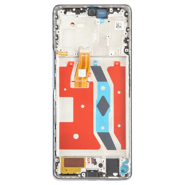 For Honor X9A Original LCD Screen Digitizer Full Assembly with Frame (Silver) - Image 3
