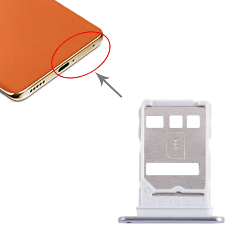 For Honor X9b SIM Card Tray (Silver) - Image 4