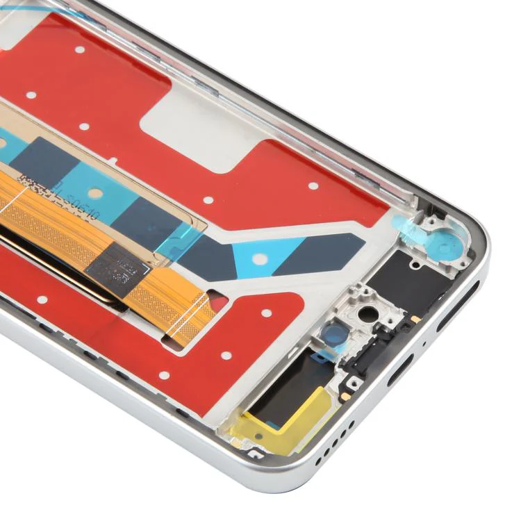 For Honor X9d Original LCD Screen Digitizer Full Assembly with Frame (Silver) - Image 4