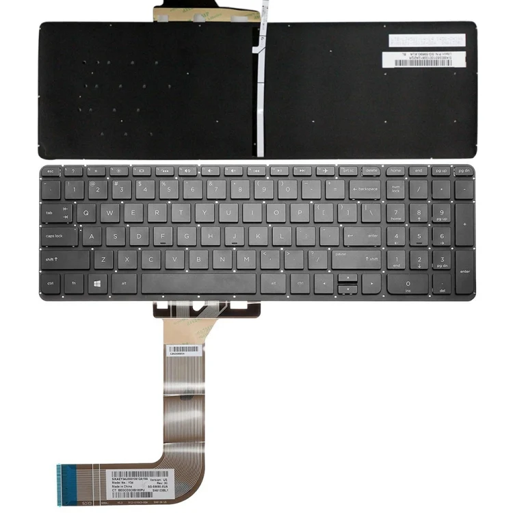 For HP 15-P000 / 17-F000 US Version Laptop Backlight Keyboard