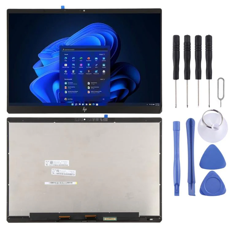For HP Book Pro 14 / TPN-W154 2240x1400 eDP 40 Pin IPS LCD Screen with Digitizer Full Assembly (Black)
