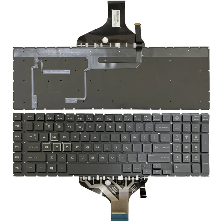 For HP Omen 17-CB US Version Laptop Backlight Keyboard