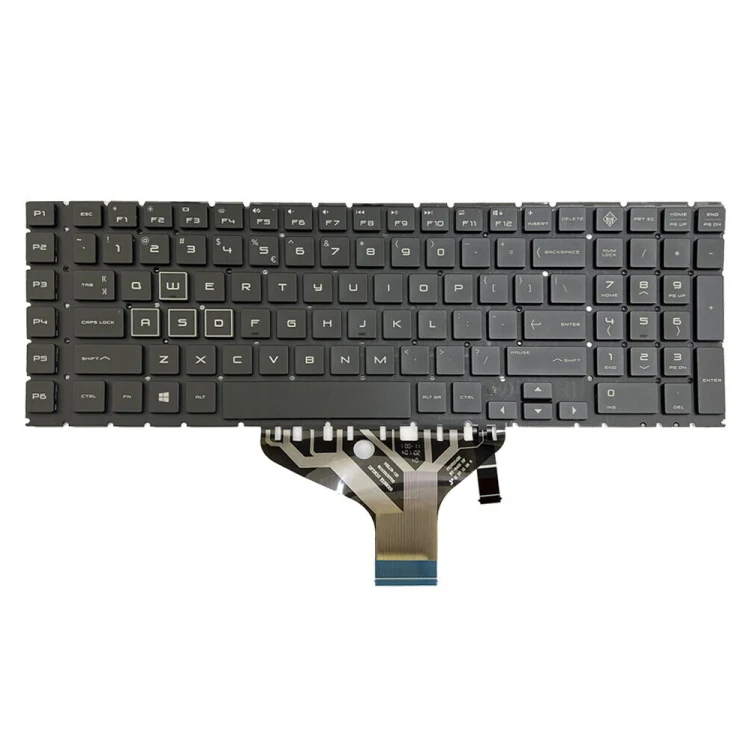 For HP Omen 17-CB US Version Laptop Backlight Keyboard - Image 2