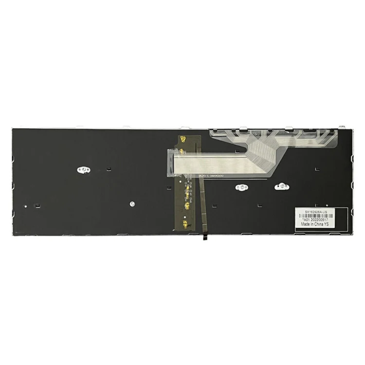 For HP ProBook 650 G4 Silver Frame US Version Laptop Backlight Keyboard - Image 3