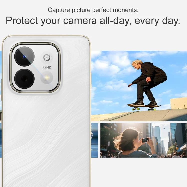 For Huawei Enjoy 90 Plus / 90 5G imak HD Glass Rear Camera Lens Film, Self-positioning Version - Image 6