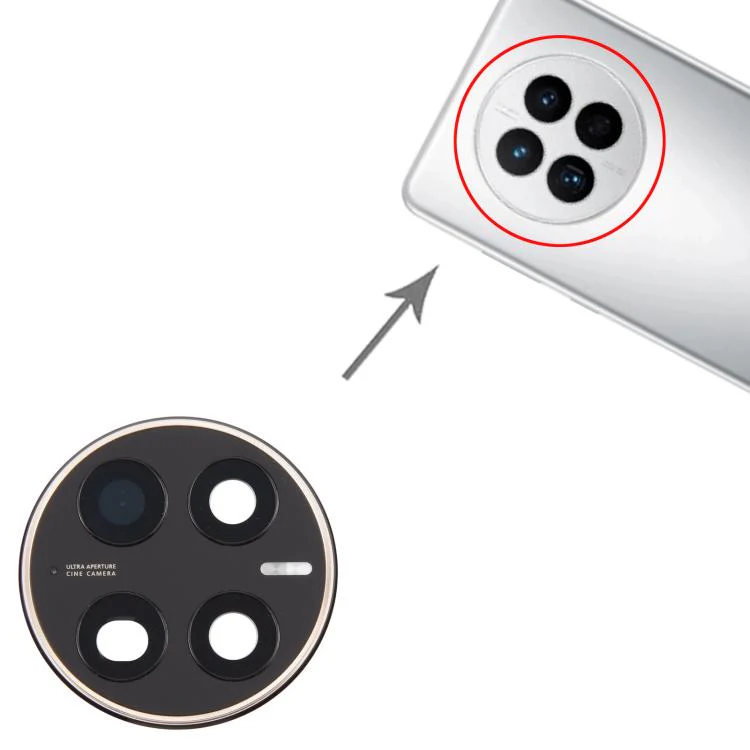 For Huawei Mate 50 Original Camera Lens Cover (Gold) - Image 4