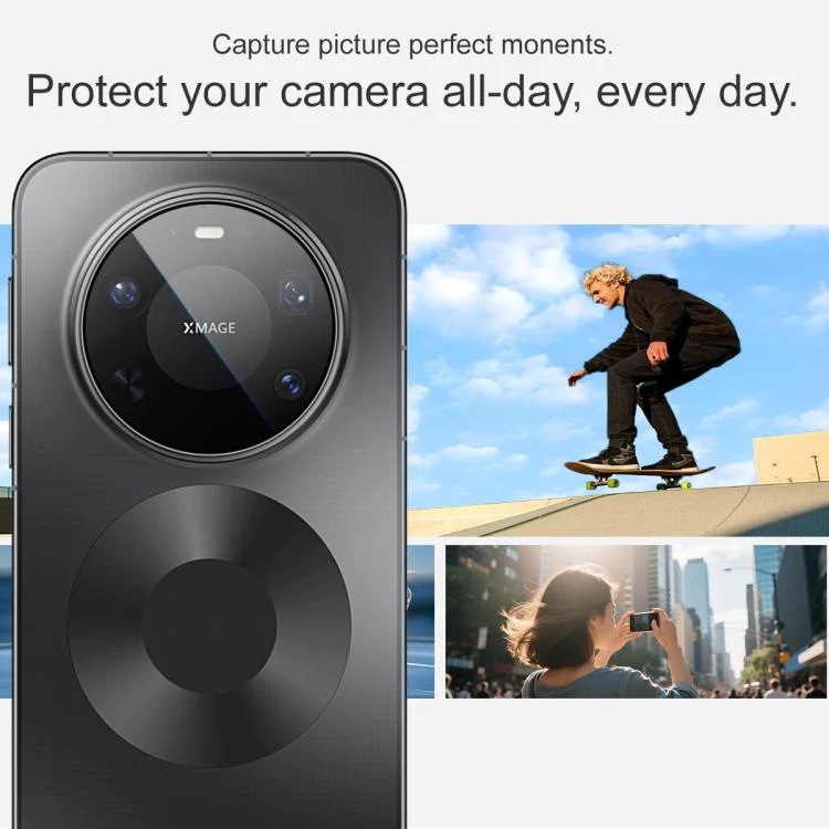 For Huawei Mate 80 Pro Max Wind 5G imak HD Glass Rear Camera Lens Film, Self-positioning Version - Image 6